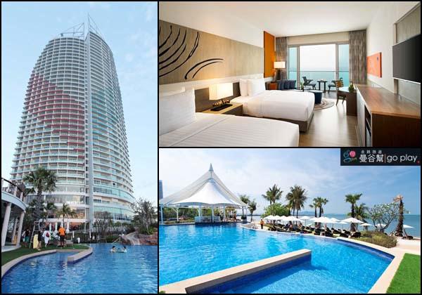 【芭達雅飯店】讓你不用花大錢也能住到無敵美景觀海房的奢華五星飯店－Mövenpick Siam Hotel Pattaya