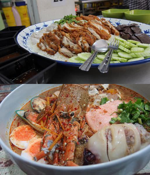 【曼谷美食】挑戰你的胃容量!! 巨無霸海南雞飯 VS 巨無霸海鮮麵