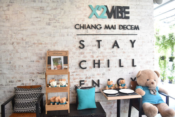 【清邁飯店】X2 Vibe Chiang Mai Decem：近 Maya 百貨，現代溫馨風格旅店