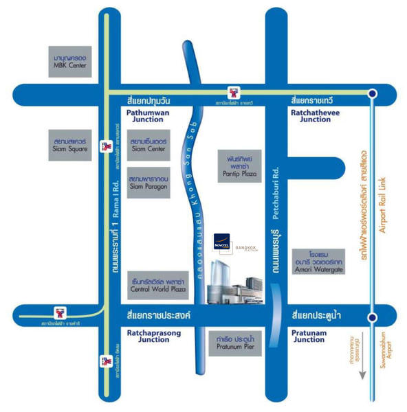 Novotel Bangkok Platinum -MAP